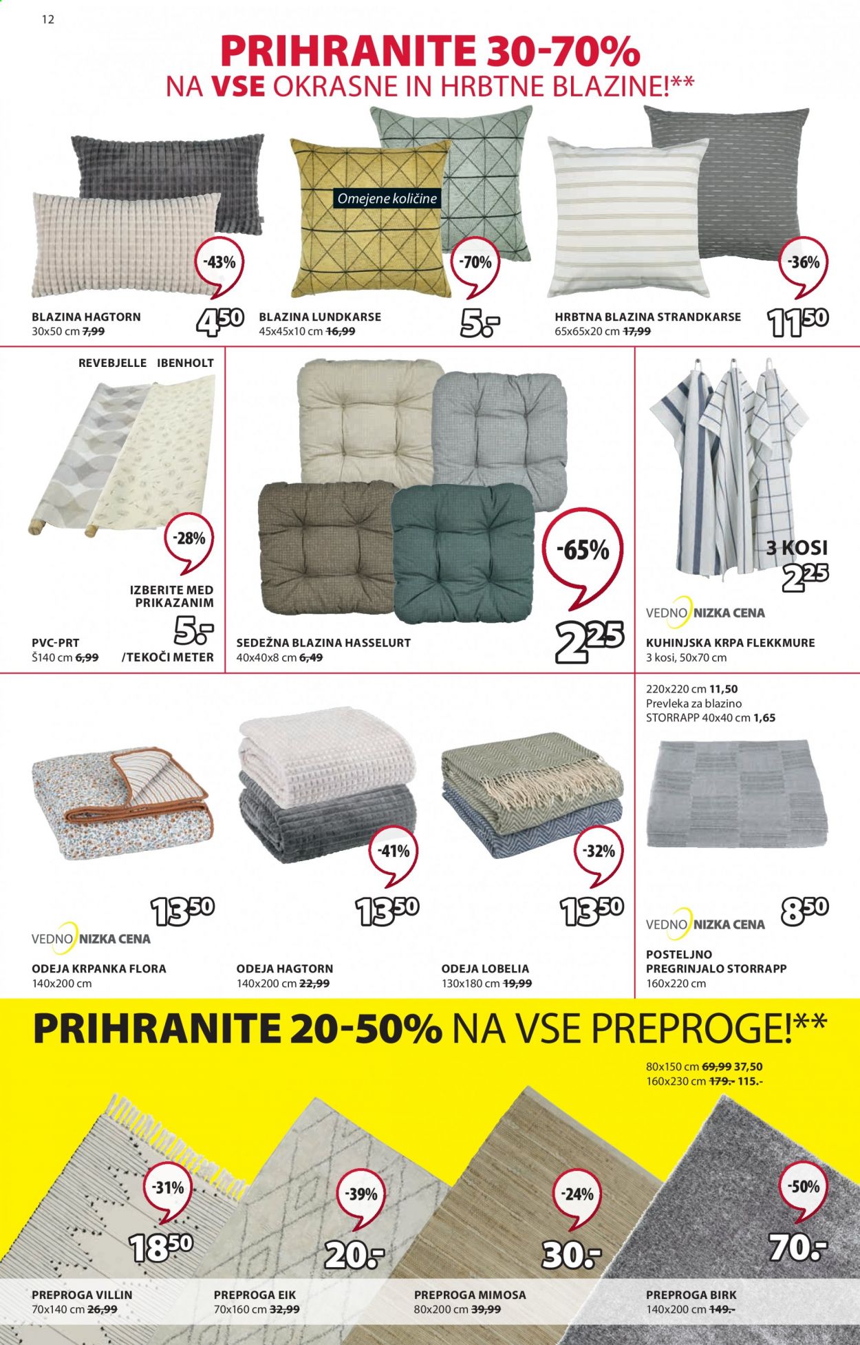 JYSK katalog - 1.7.2021 - 14.7.2021. Stran 12