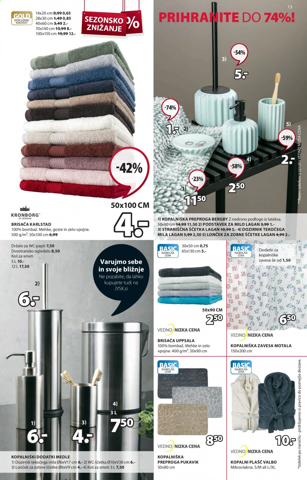 JYSK katalog - 1.7.2021 - 14.7.2021. Stran 13