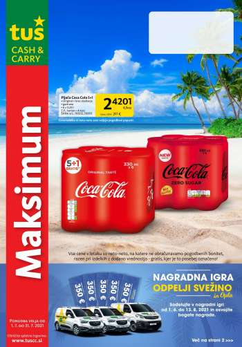 Tuš Cash & Carry katalog - 01.07.2021 - 31.07.2021.