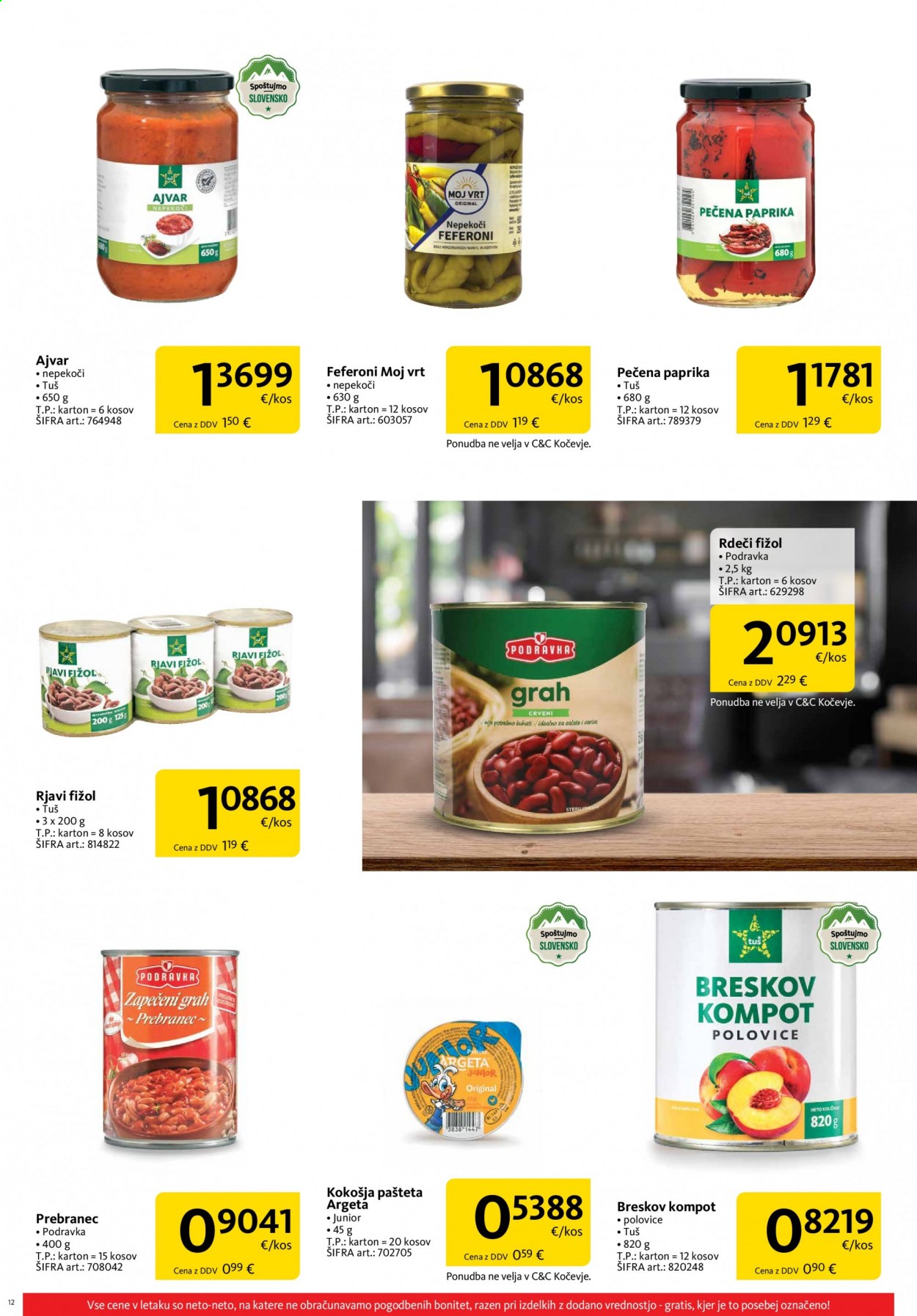 Tuš Cash & Carry katalog - 1.7.2021 - 31.7.2021. Stran 12