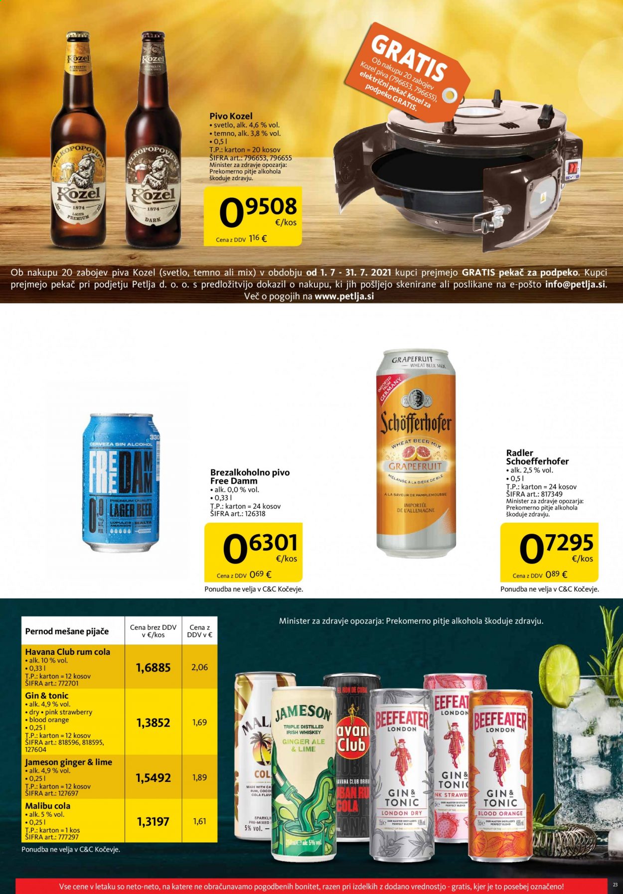 Tuš Cash & Carry katalog - 1.7.2021 - 31.7.2021. Stran 23