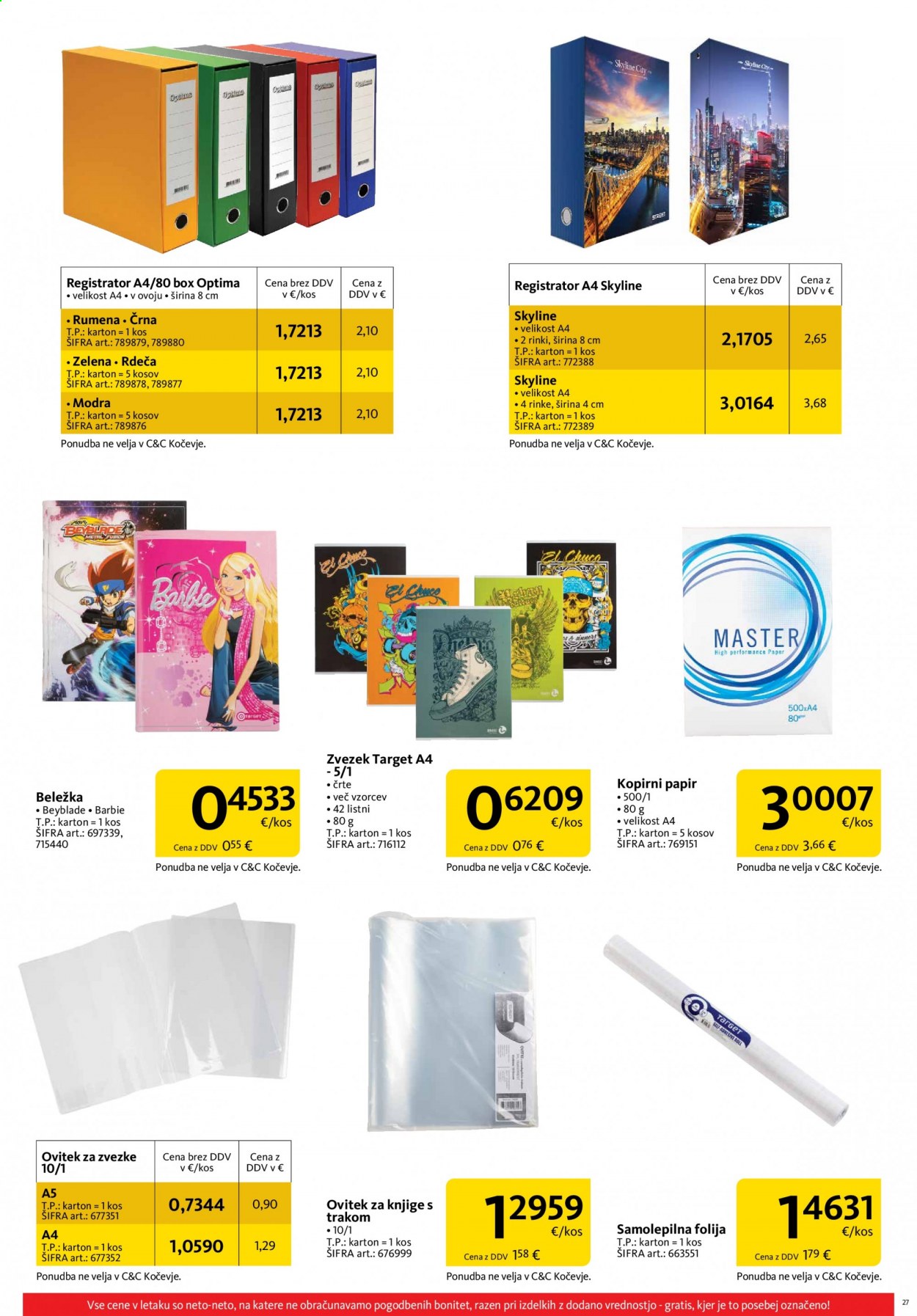 Tuš Cash & Carry katalog - 1.7.2021 - 31.7.2021. Stran 27