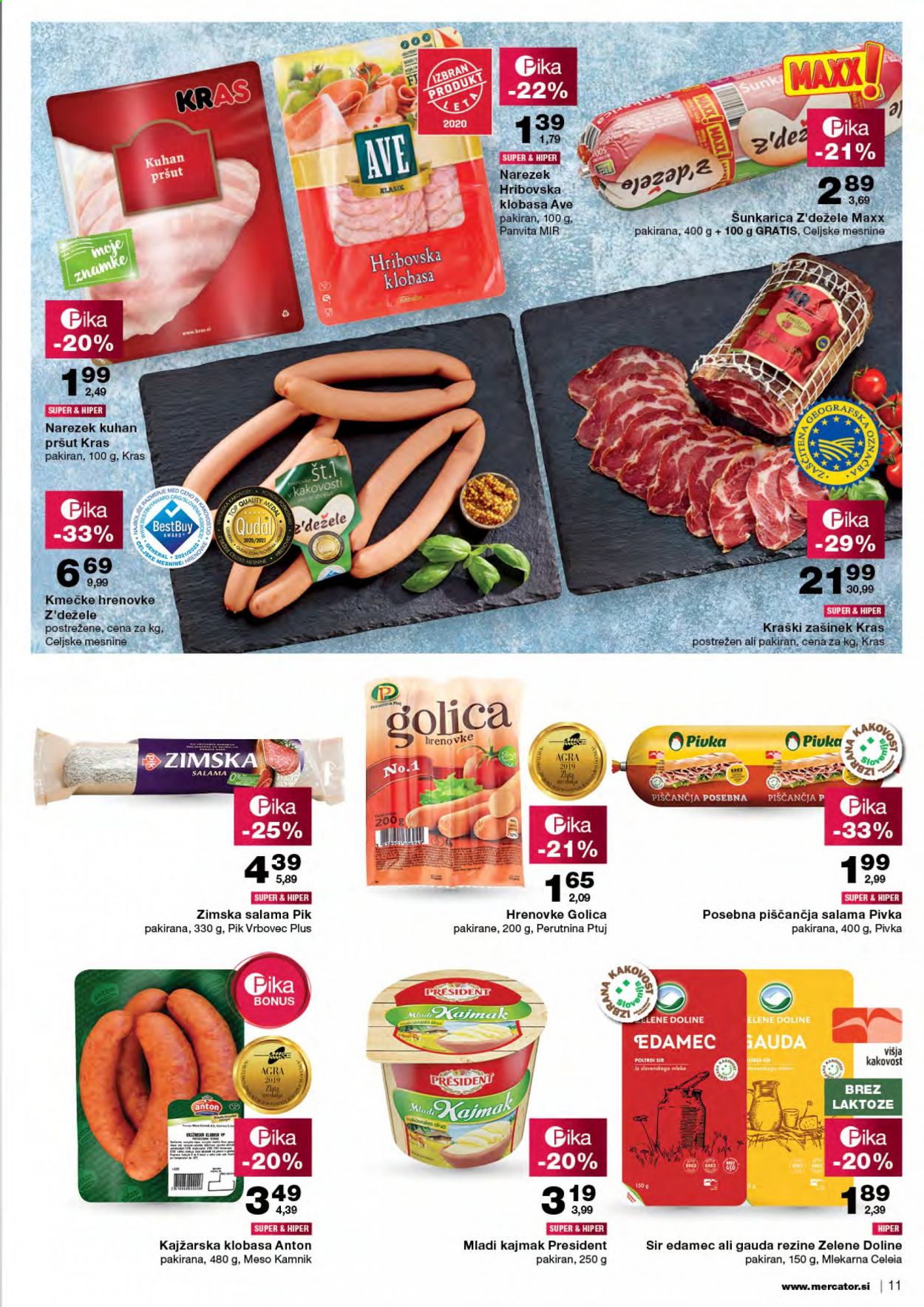 Mercator katalog - 8.7.2021 - 14.7.2021. Stran 11