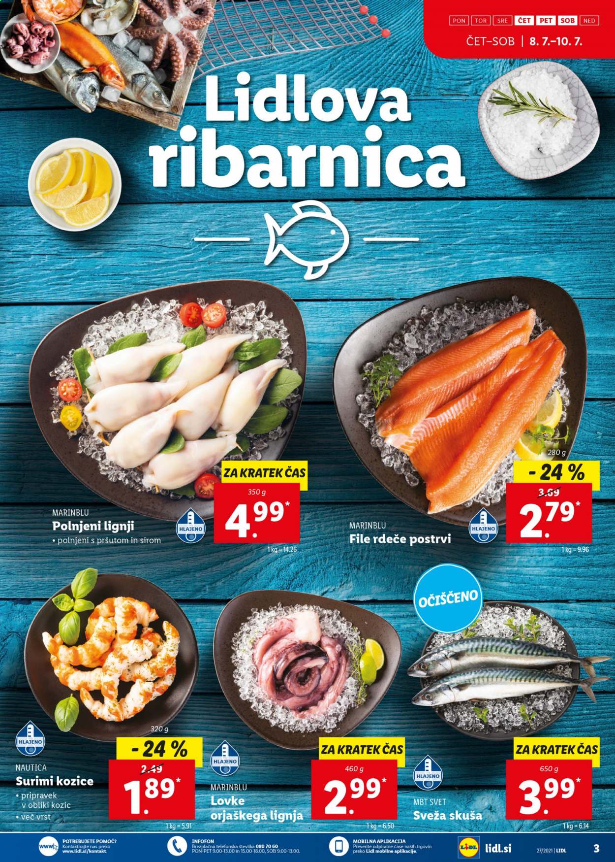 Lidl katalog - 8.7.2021 - 18.7.2021. Stran 3