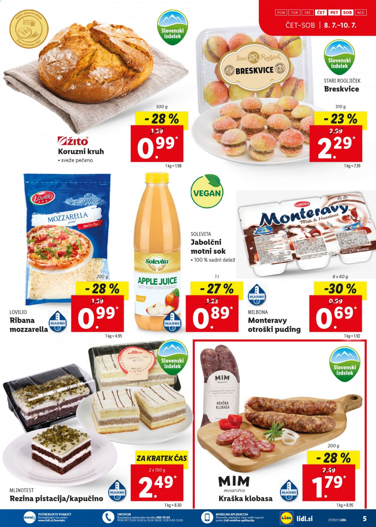 Lidl katalog - 8.7.2021 - 18.7.2021. Stran 5