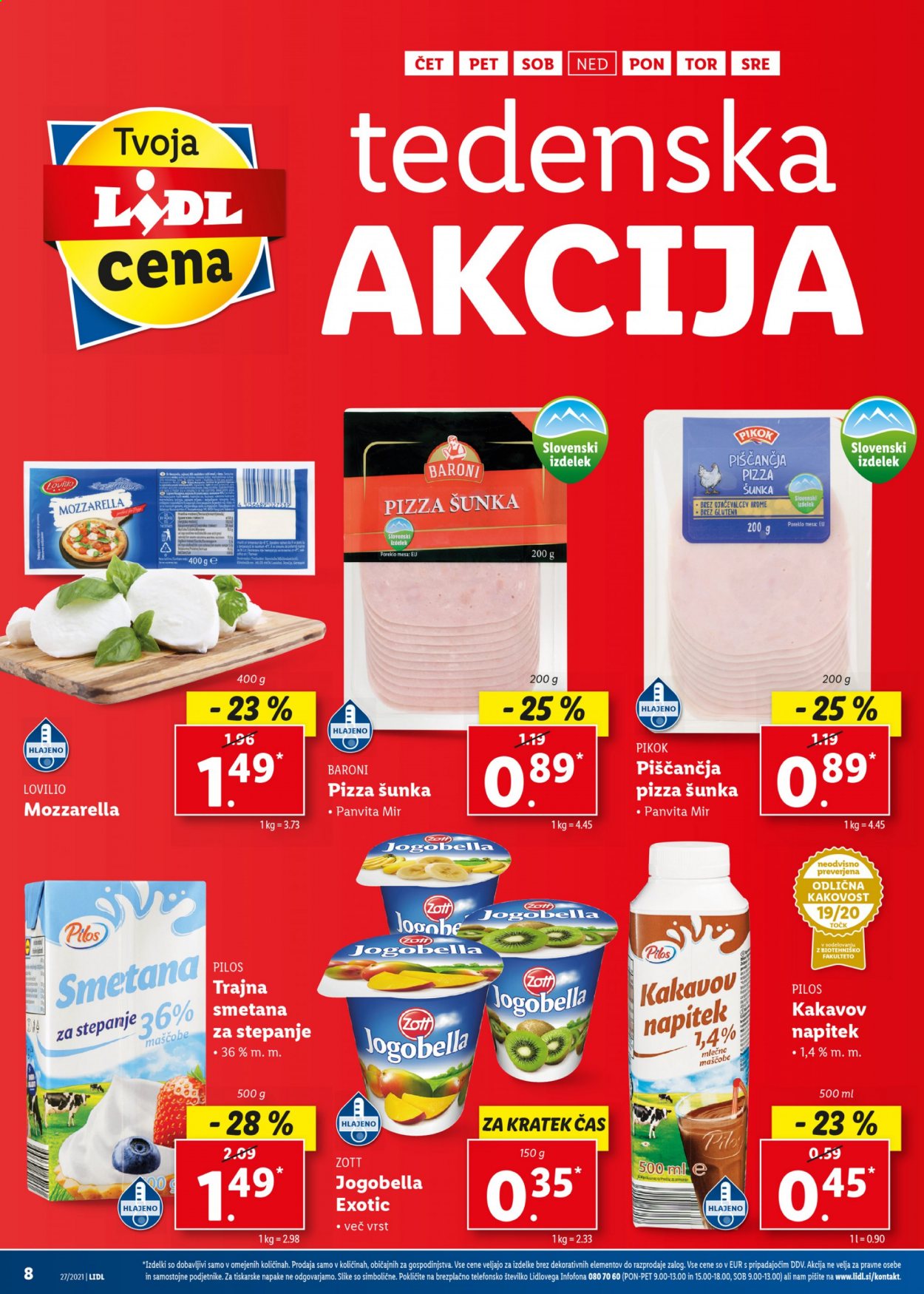 Lidl katalog - 8.7.2021 - 18.7.2021. Stran 8