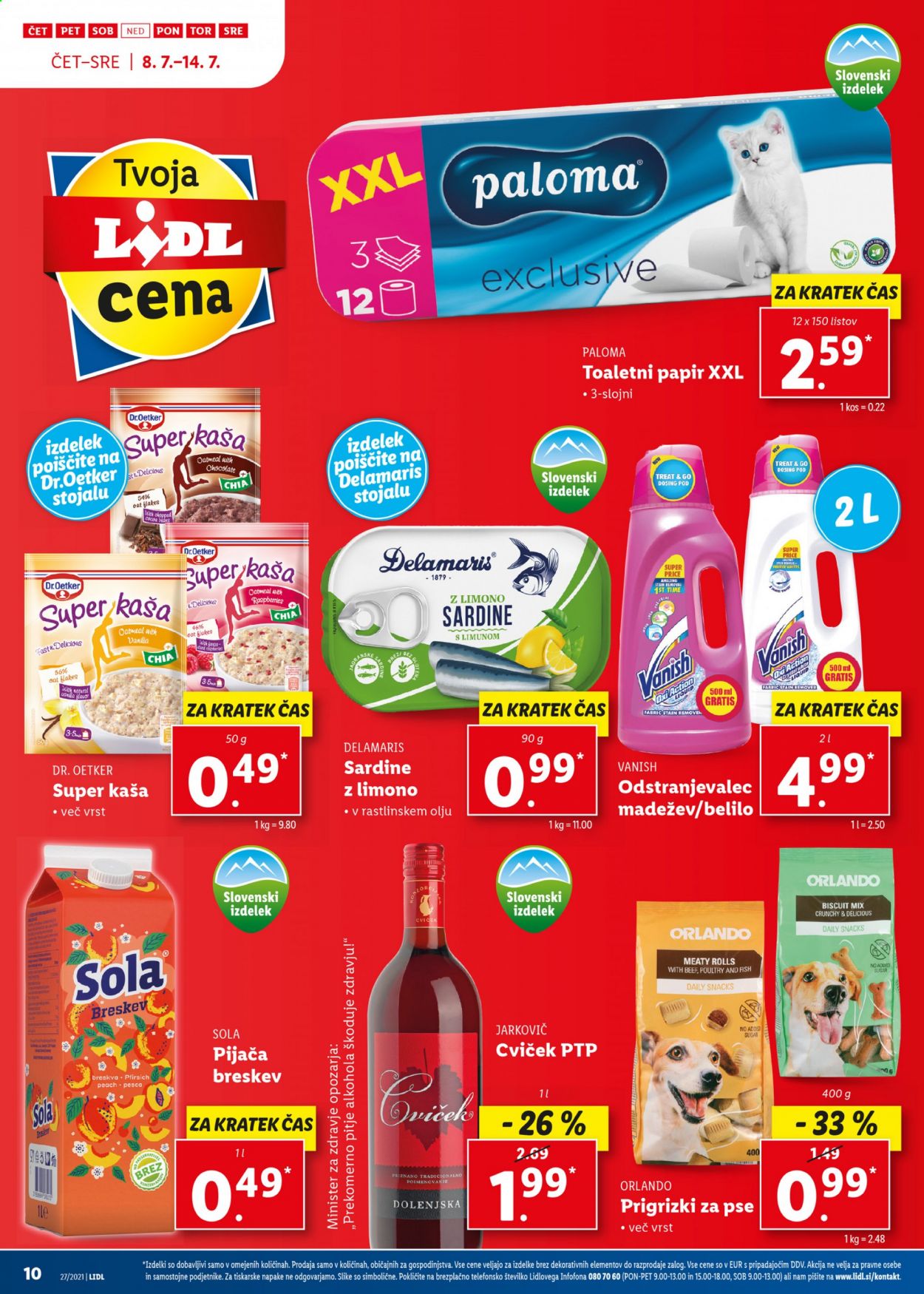 Lidl katalog - 8.7.2021 - 18.7.2021. Stran 10