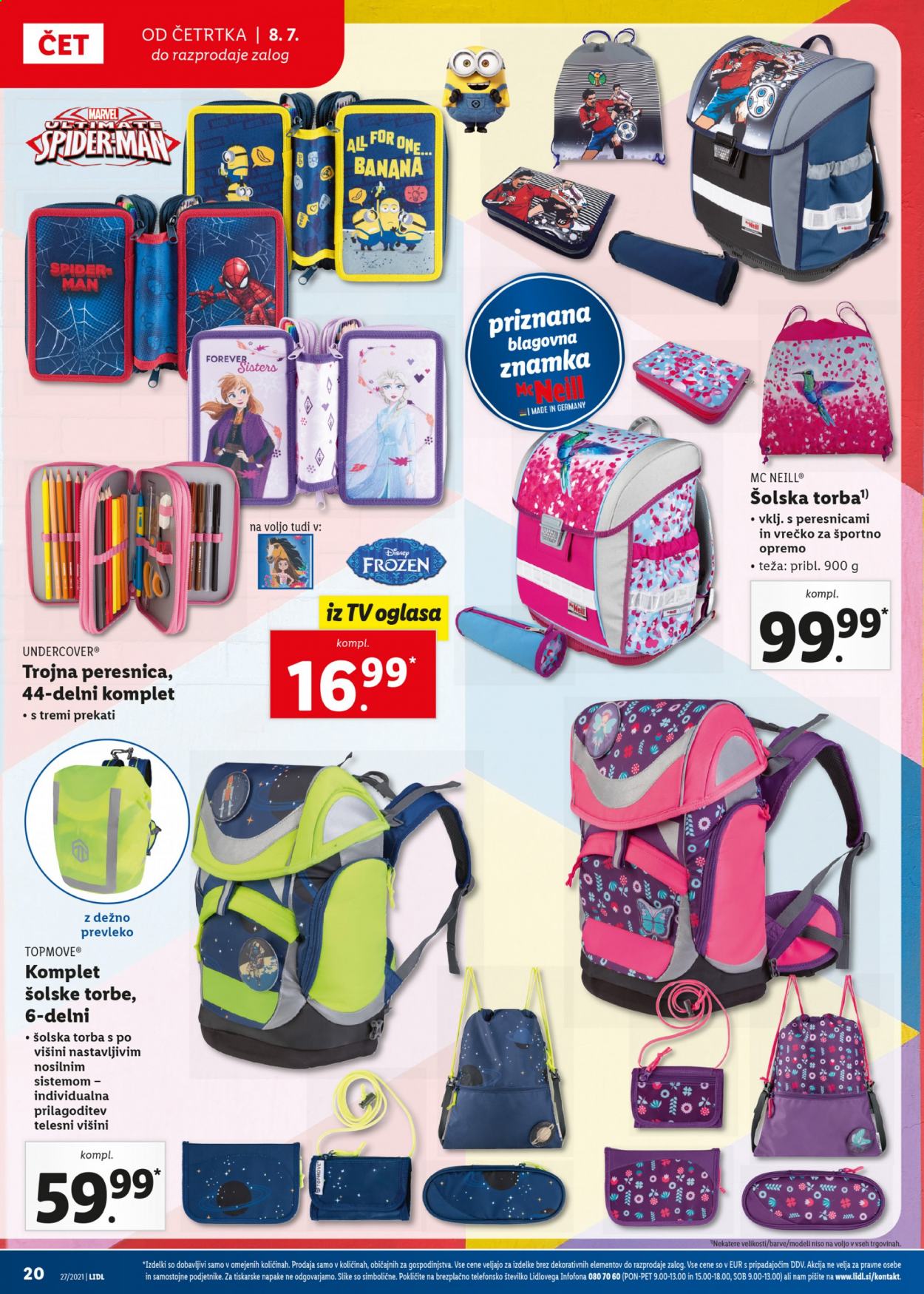 Lidl katalog - 8.7.2021 - 18.7.2021. Stran 20