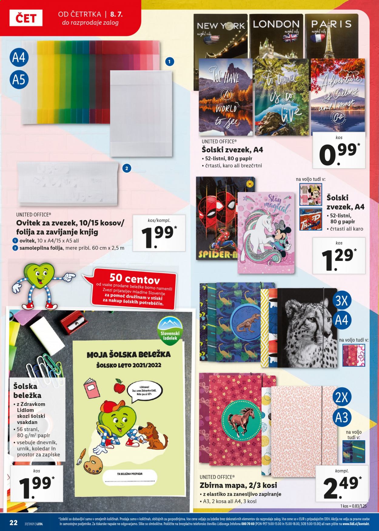 Lidl katalog - 8.7.2021 - 18.7.2021. Stran 22