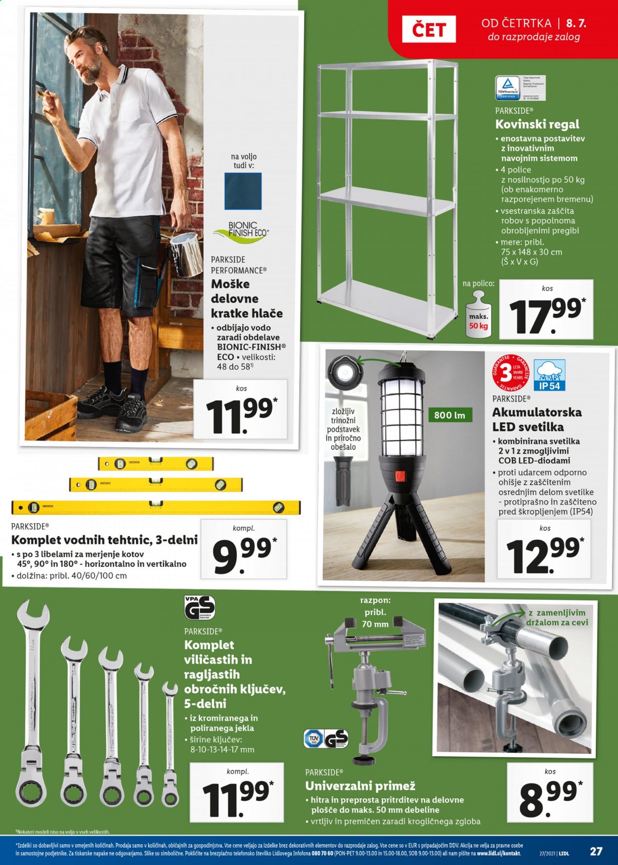 Lidl katalog - 8.7.2021 - 18.7.2021. Stran 27