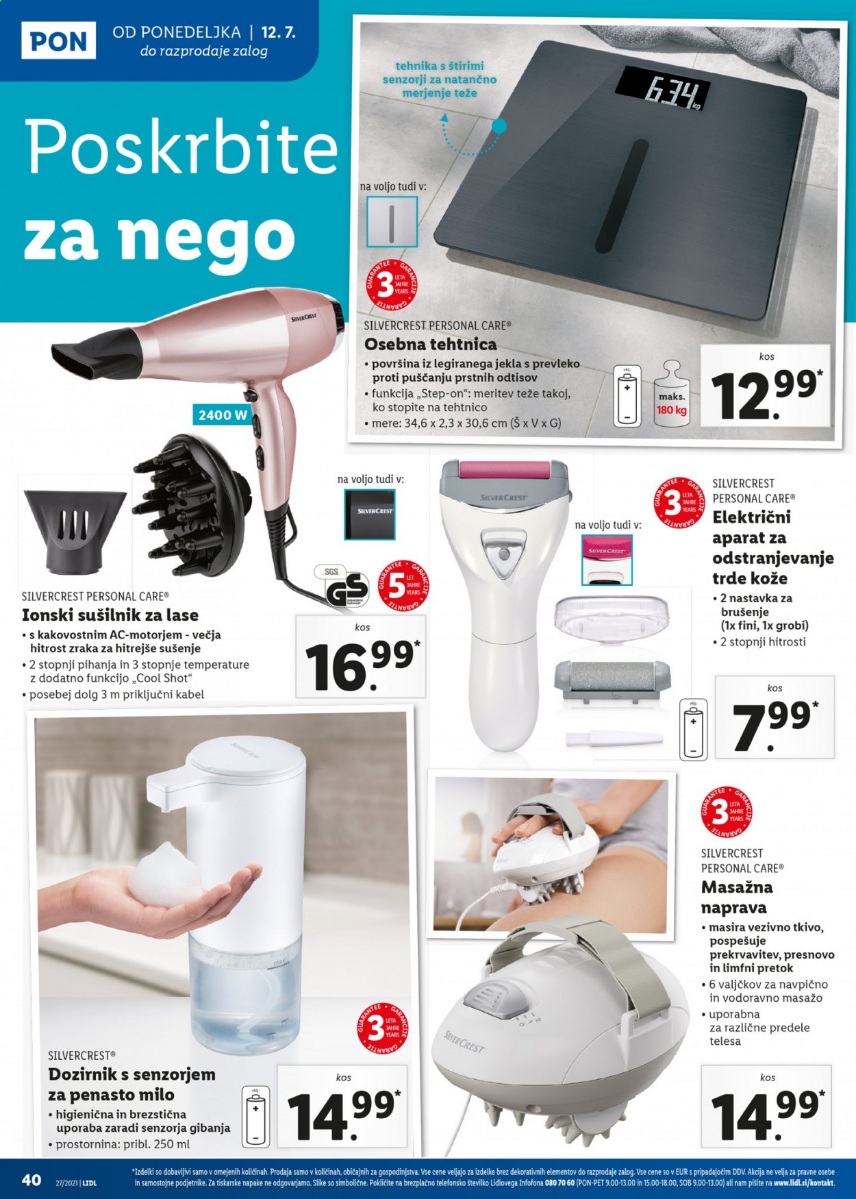 Lidl katalog - 8.7.2021 - 18.7.2021. Stran 40