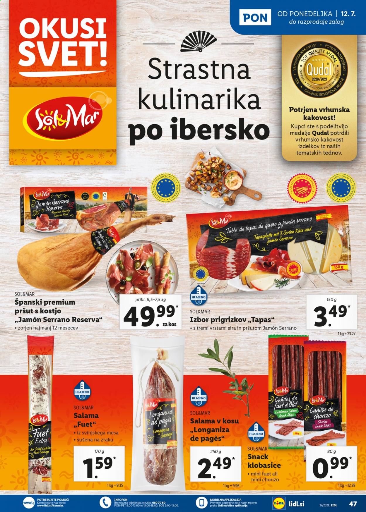 Lidl katalog - 8.7.2021 - 18.7.2021. Stran 47