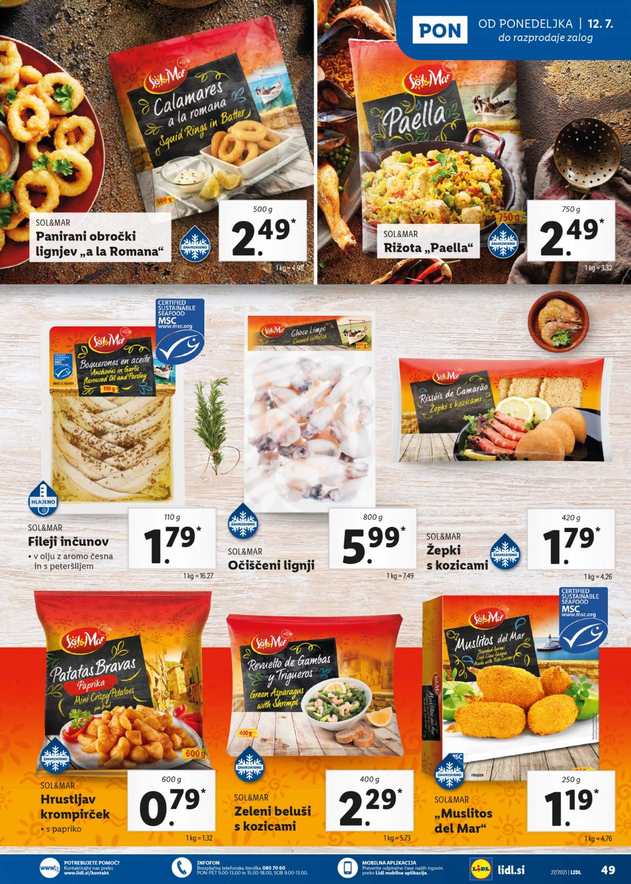 Lidl katalog - 8.7.2021 - 18.7.2021. Stran 49