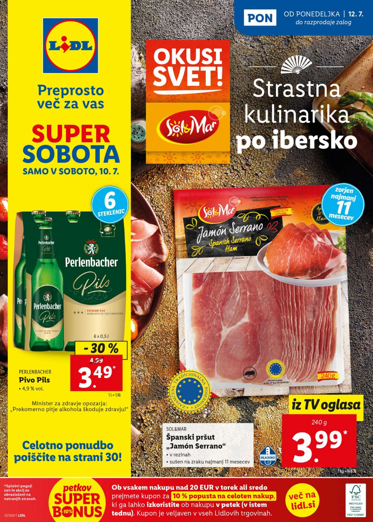 Lidl katalog - 8.7.2021 - 18.7.2021. Stran 52