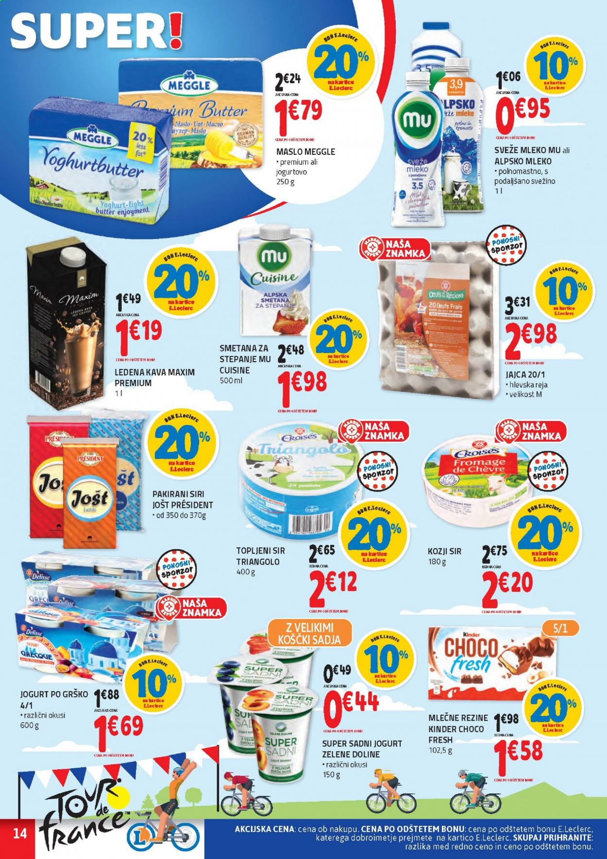 E.Leclerc katalog - 7.7.2021 - 17.7.2021. Stran 14