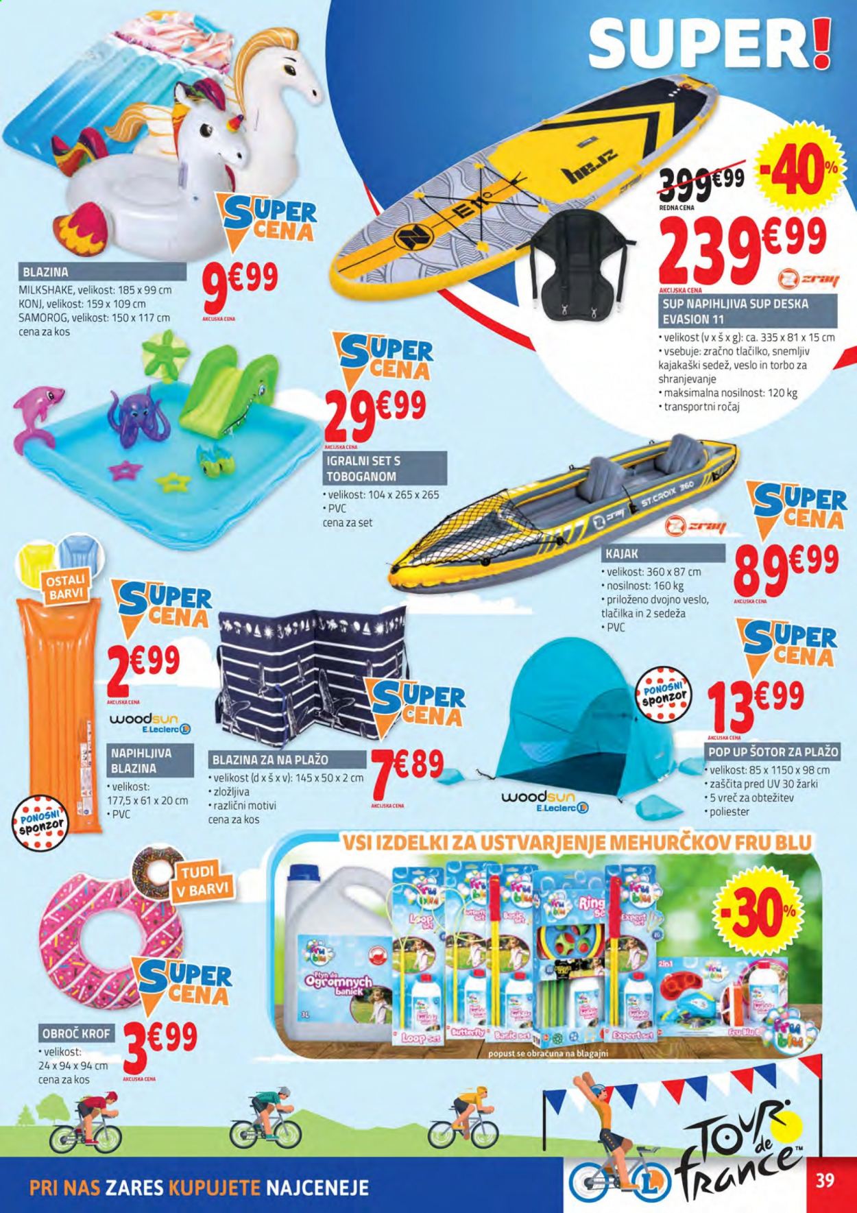 E.Leclerc katalog - 7.7.2021 - 17.7.2021. Stran 39
