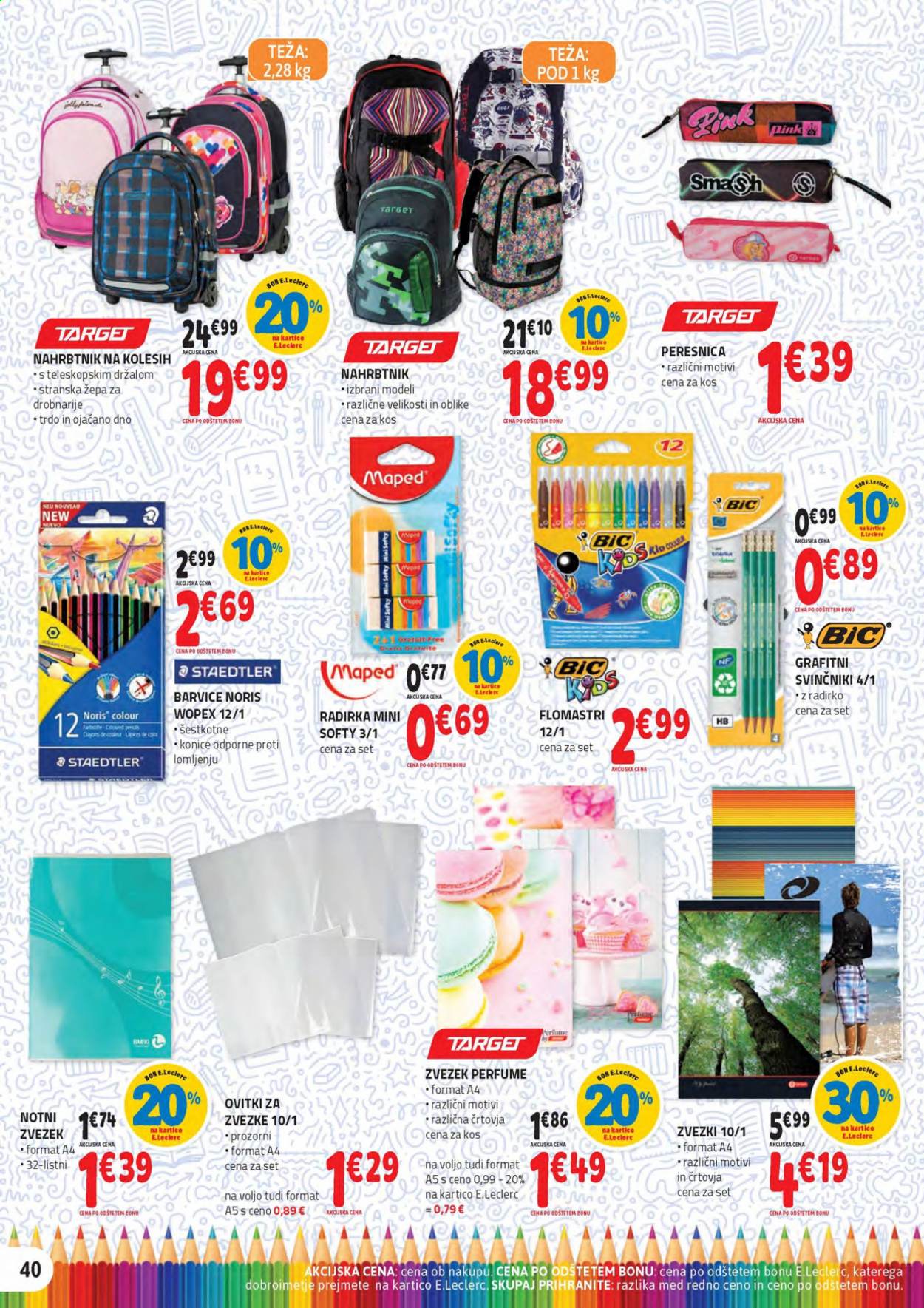 E.Leclerc katalog - 7.7.2021 - 17.7.2021. Stran 40
