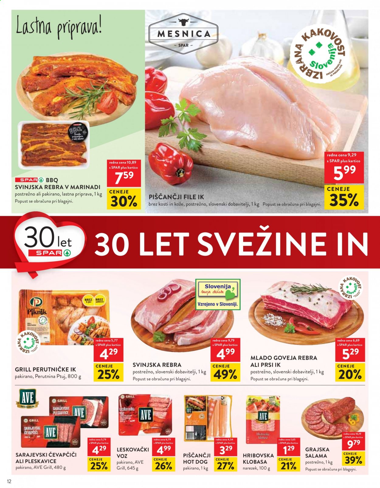 SPAR katalog - 7.7.2021 - 13.7.2021. Stran 12