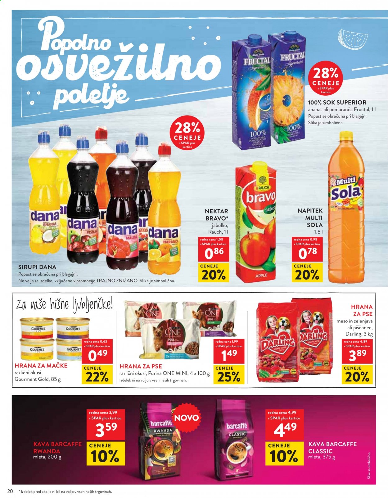 SPAR katalog - 7.7.2021 - 13.7.2021. Stran 20