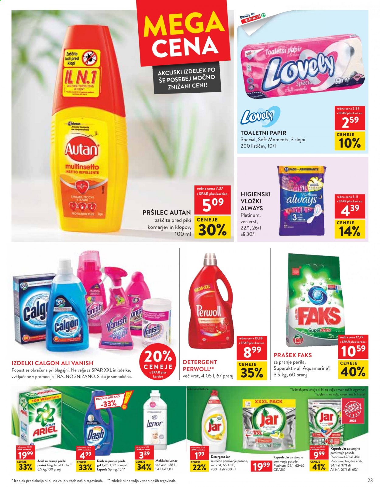 SPAR katalog - 7.7.2021 - 13.7.2021. Stran 23
