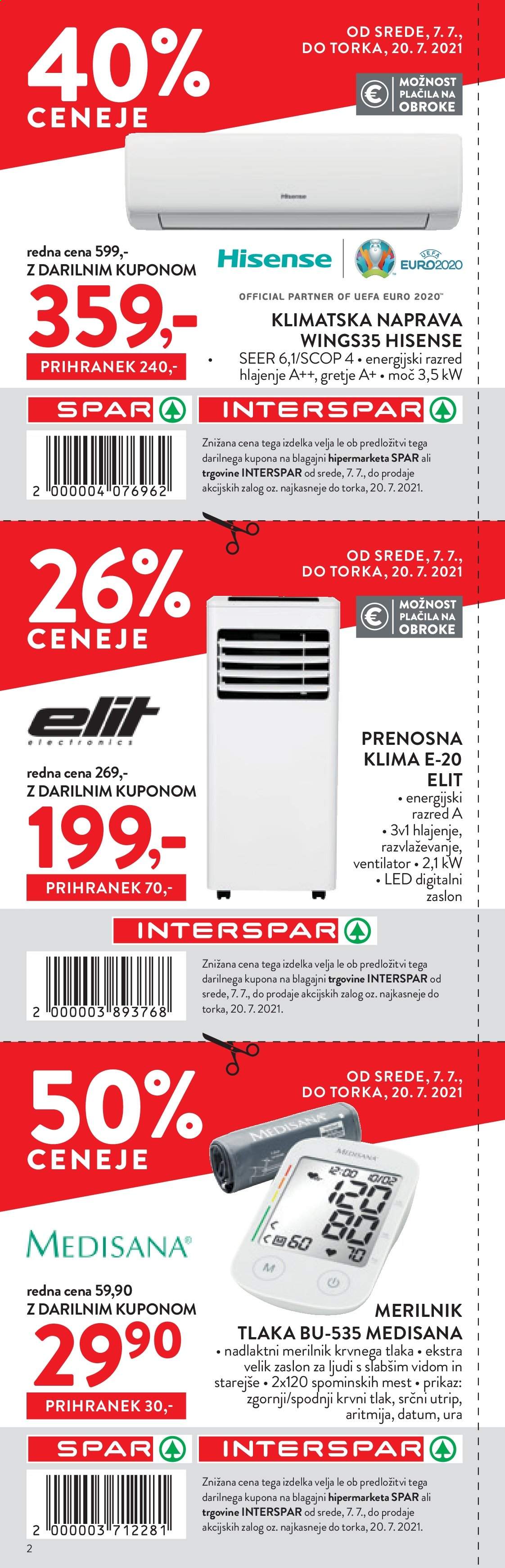 SPAR katalog - 7.7.2021 - 20.7.2021. Stran 2