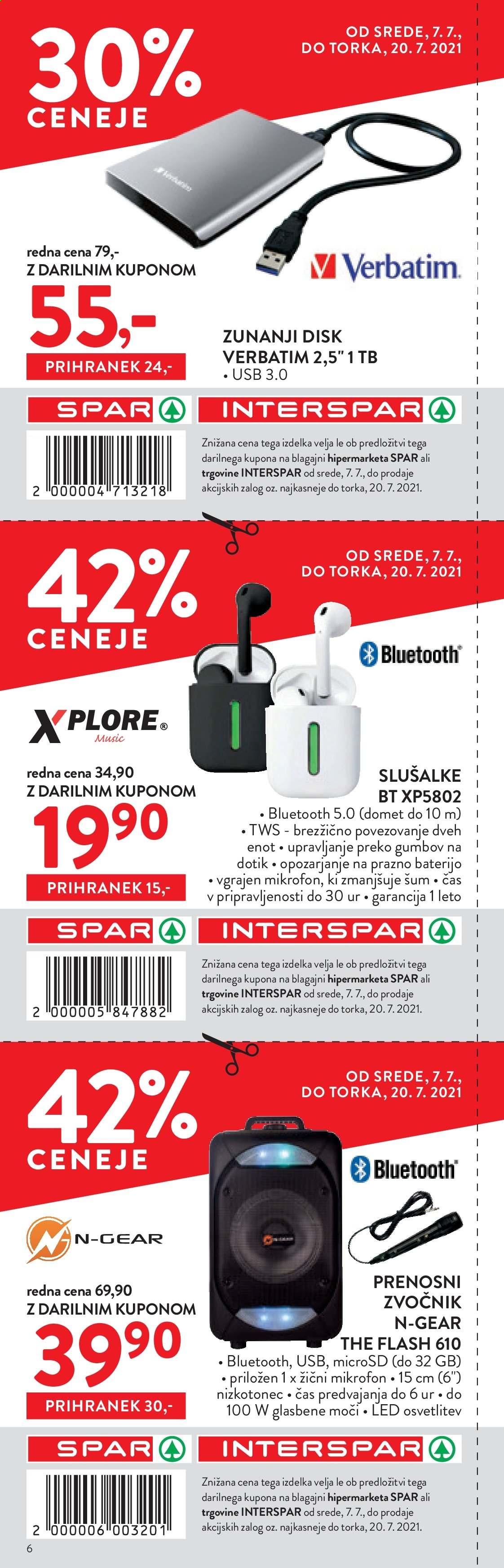 SPAR katalog - 7.7.2021 - 20.7.2021. Stran 6