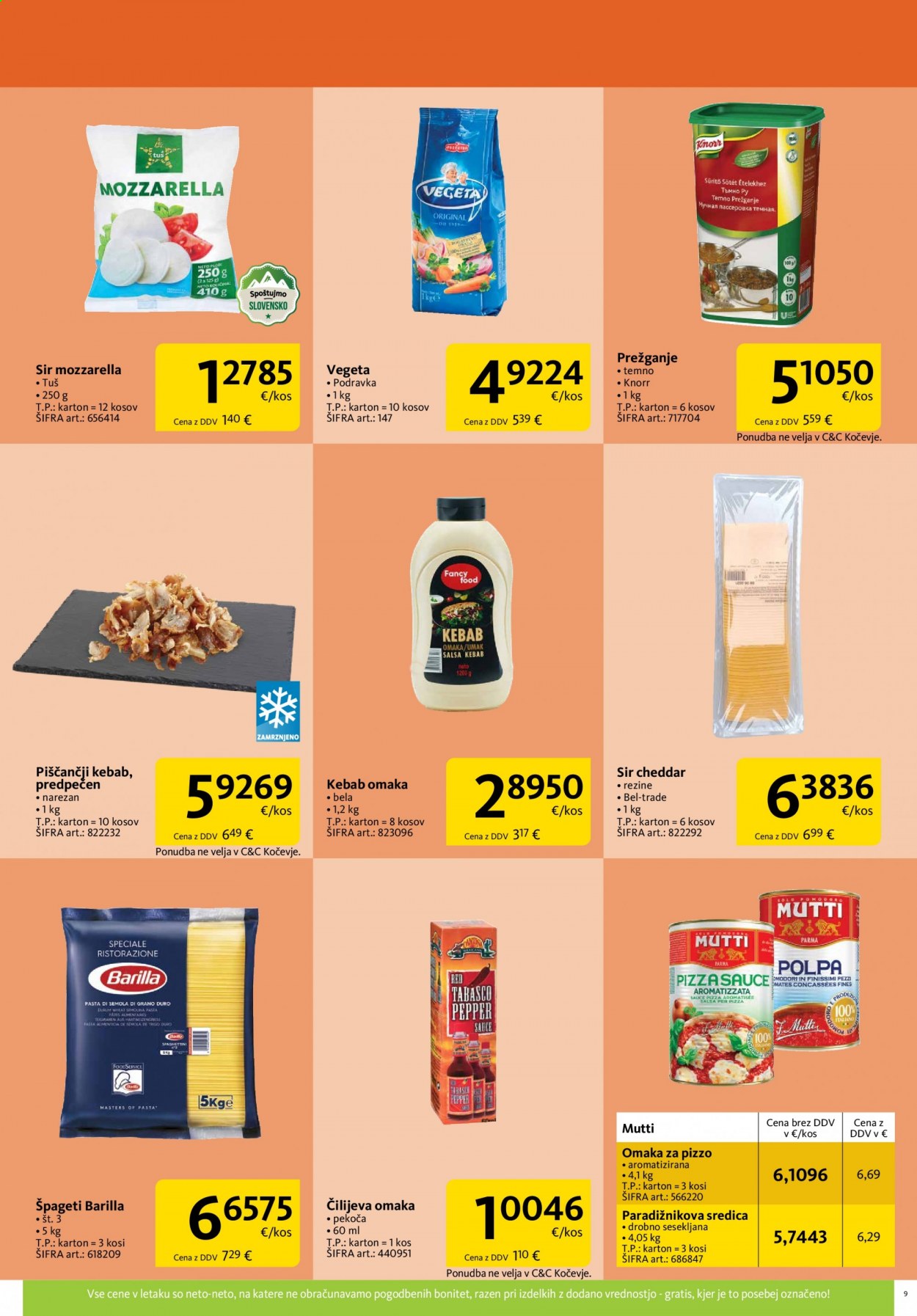Tuš Cash & Carry katalog - 8.7.2021 - 19.7.2021. Stran 9