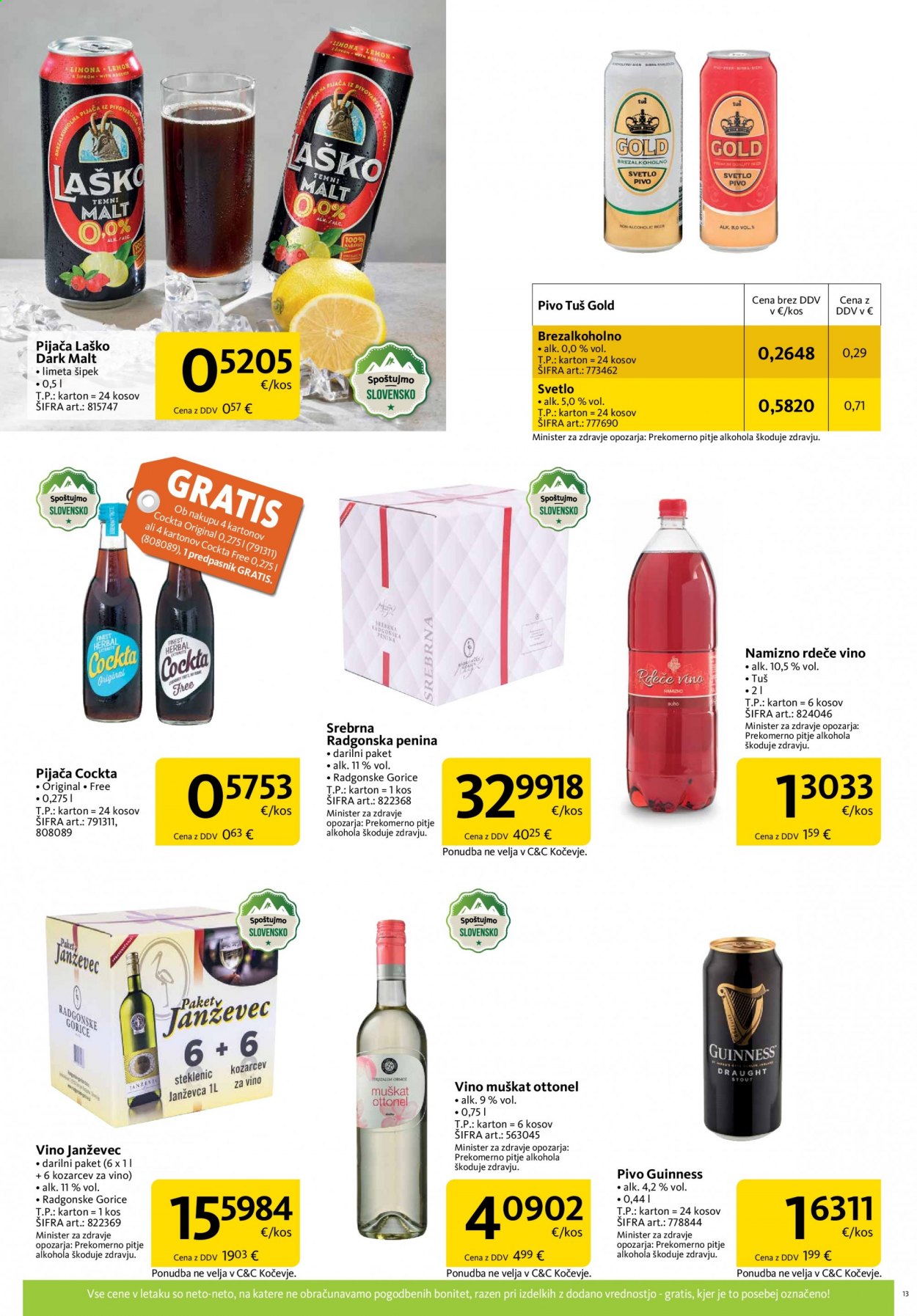 Tuš Cash & Carry katalog - 8.7.2021 - 19.7.2021. Stran 13