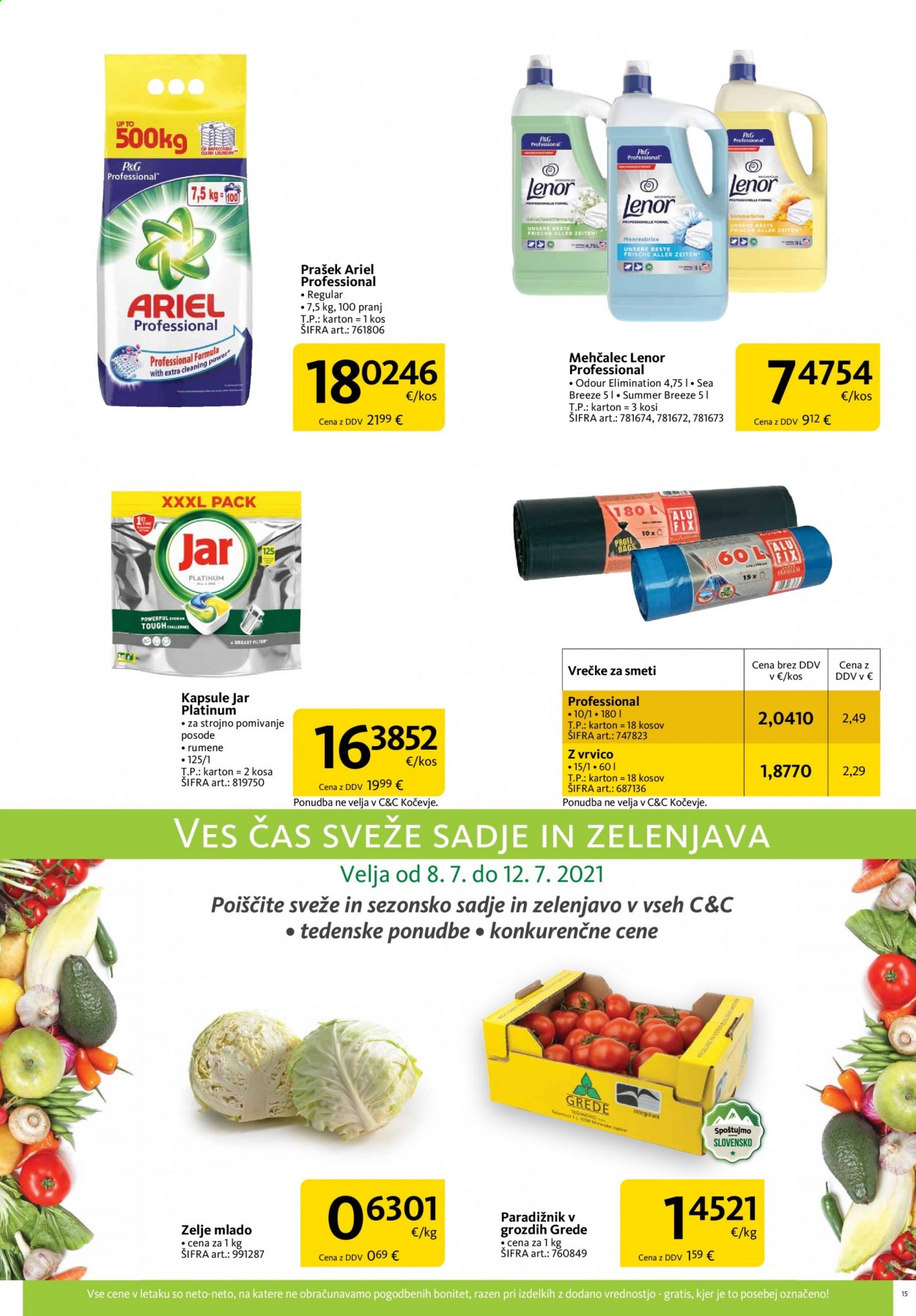 Tuš Cash & Carry katalog - 8.7.2021 - 19.7.2021. Stran 15