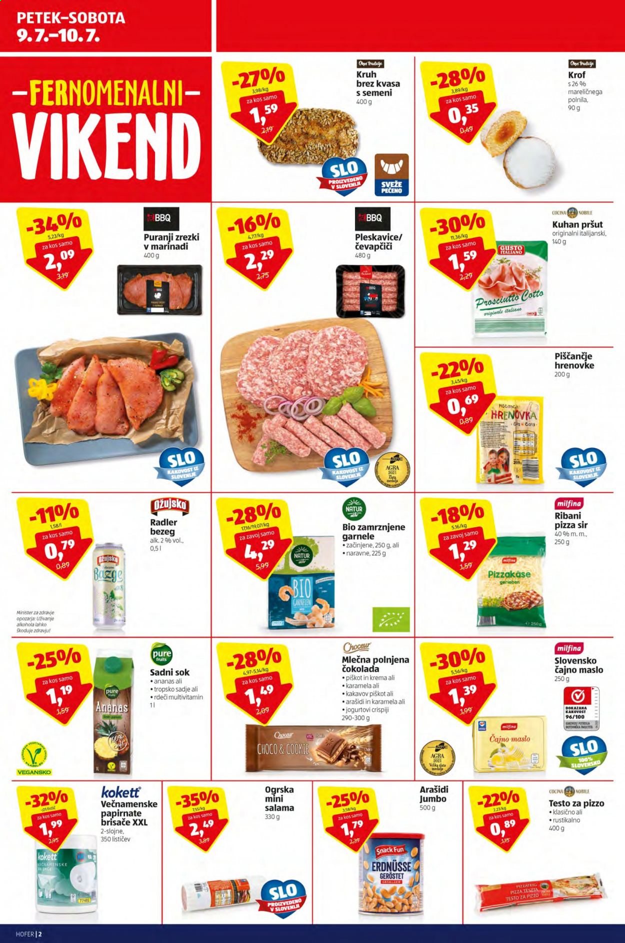 Hofer katalog - 9.7.2021 - 17.7.2021. Stran 2