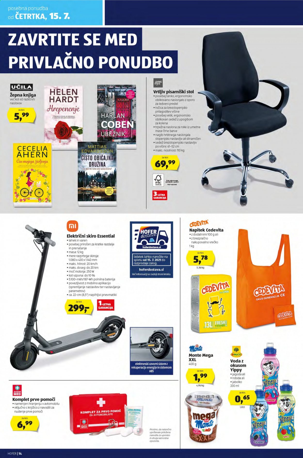 Hofer katalog - 9.7.2021 - 17.7.2021. Stran 14