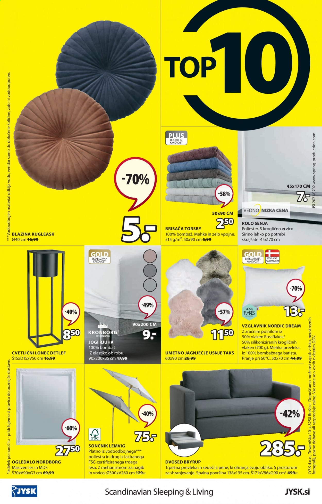 JYSK katalog - 8.7.2021 - 21.7.2021. Stran 16