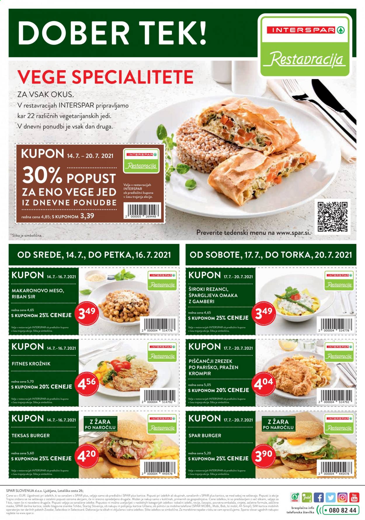 INTERSPAR katalog - 14.7.2021 - 20.7.2021. Stran 8