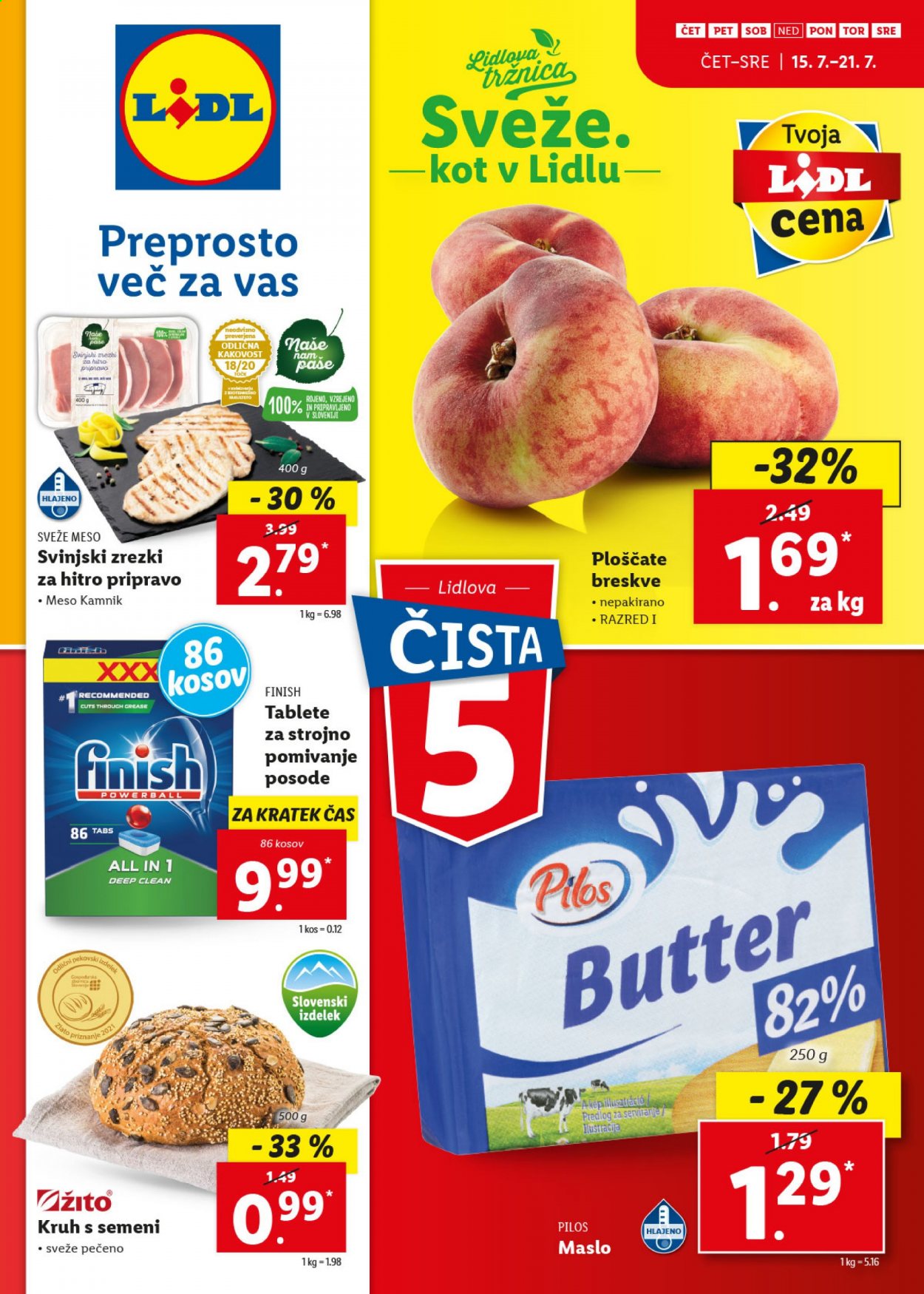 Lidl katalog - 15.7.2021 - 25.7.2021. Stran 1
