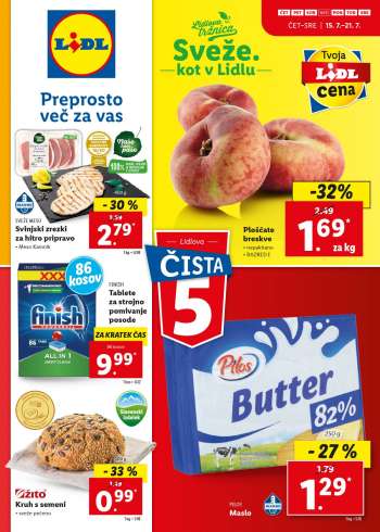 Lidl katalog - 15.07.2021 - 25.07.2021.