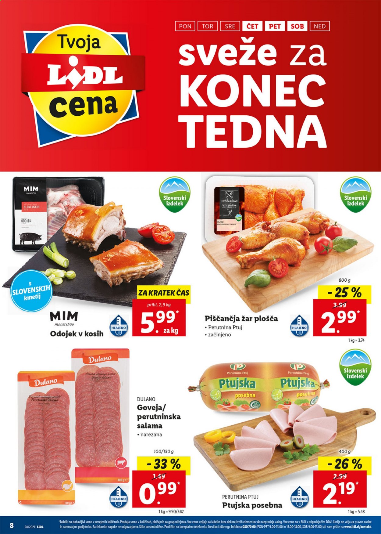 Lidl katalog - 15.7.2021 - 25.7.2021. Stran 8