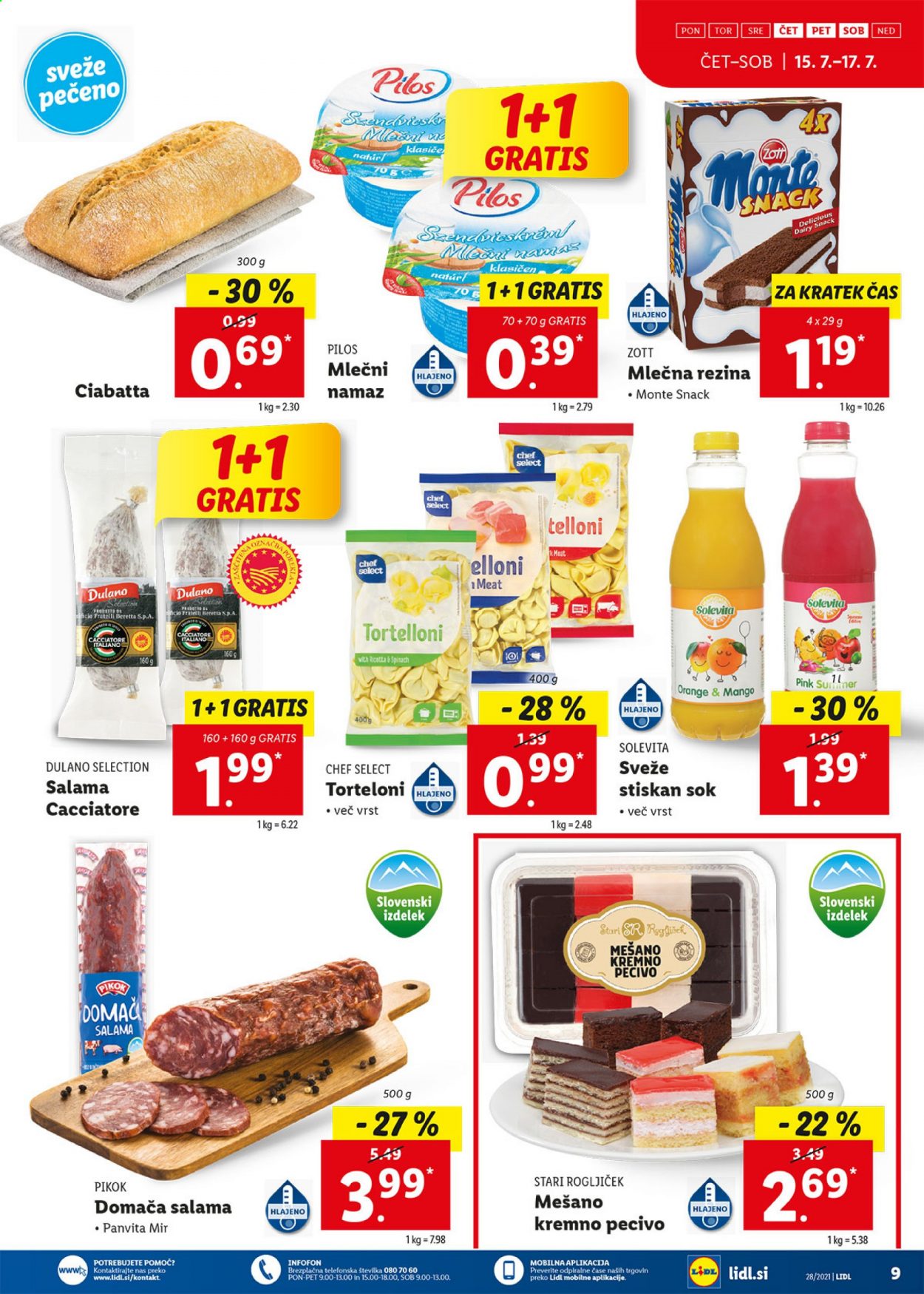 Lidl katalog - 15.7.2021 - 25.7.2021. Stran 9
