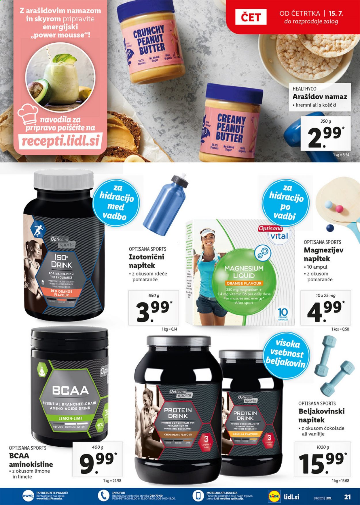 Lidl katalog - 15.7.2021 - 25.7.2021. Stran 21