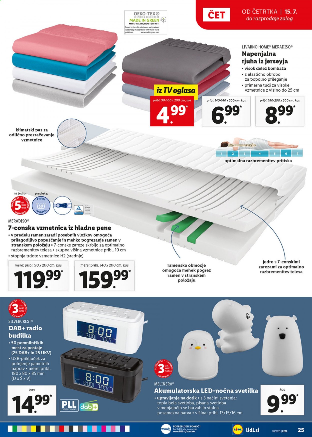 Lidl katalog - 15.7.2021 - 25.7.2021. Stran 25