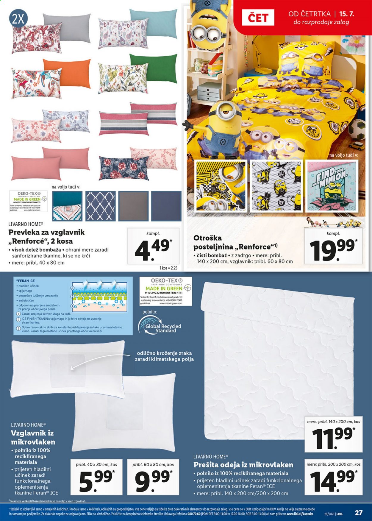 Lidl katalog - 15.7.2021 - 25.7.2021. Stran 27