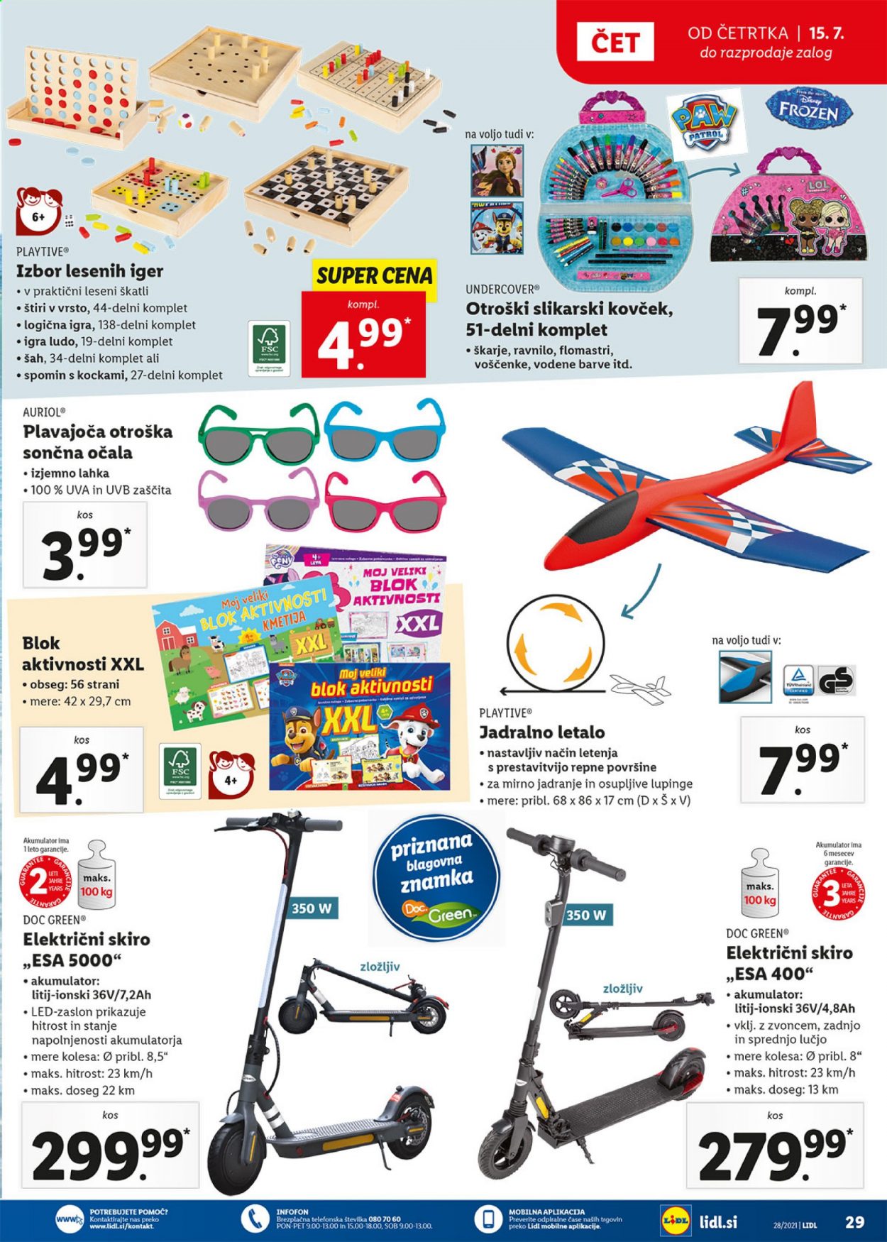 Lidl katalog - 15.7.2021 - 25.7.2021. Stran 29