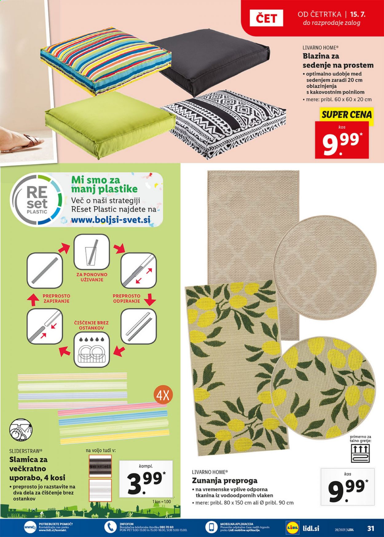 Lidl katalog - 15.7.2021 - 25.7.2021. Stran 31
