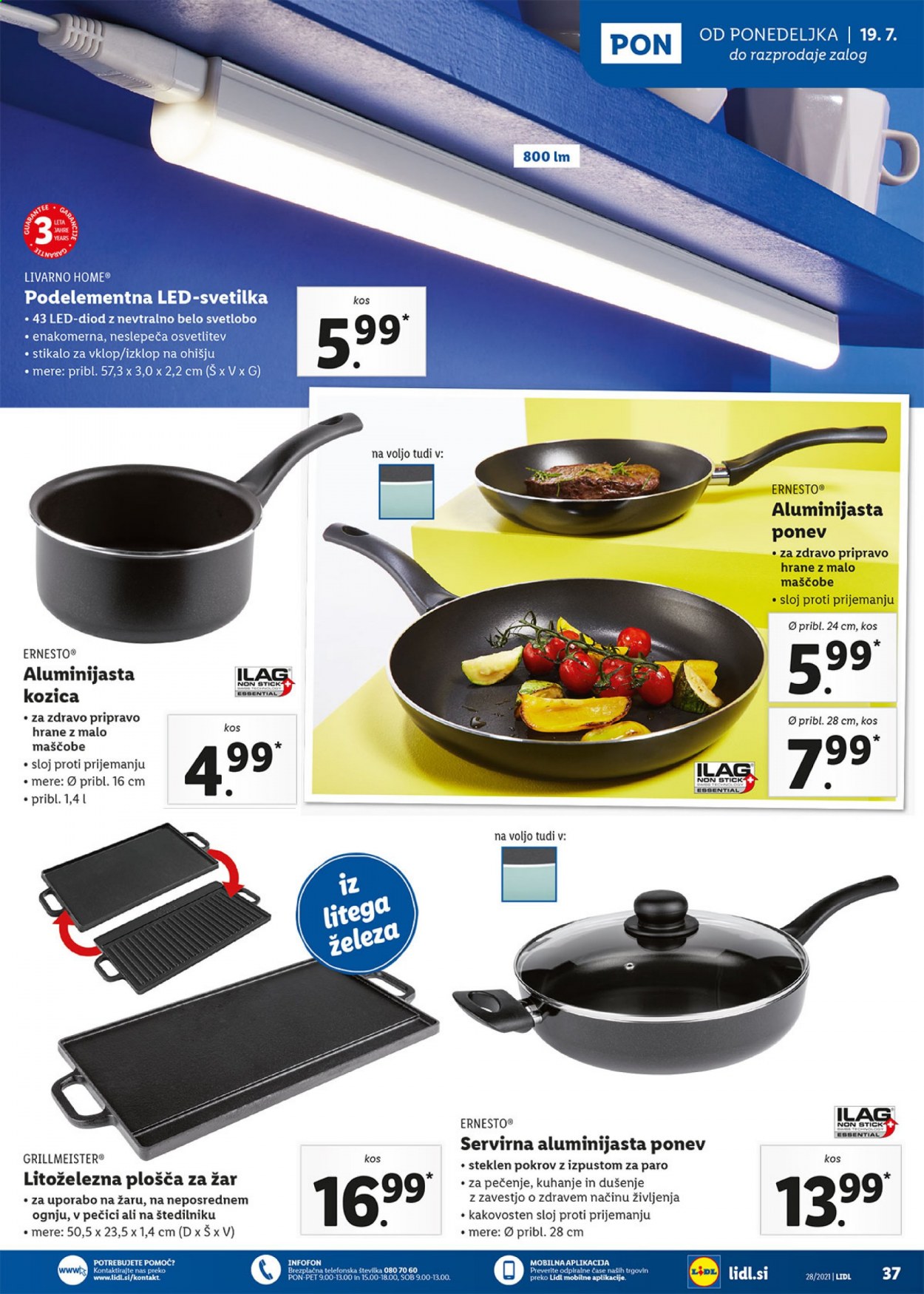Lidl katalog - 15.7.2021 - 25.7.2021. Stran 37
