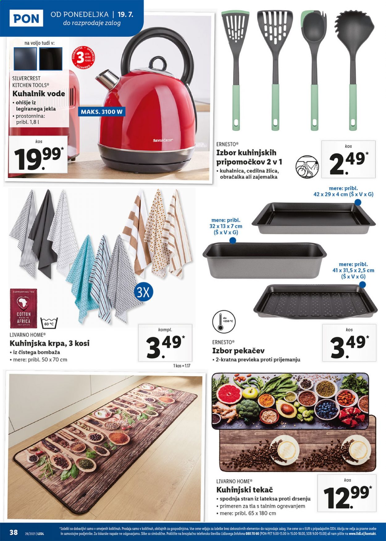 Lidl katalog - 15.7.2021 - 25.7.2021. Stran 38