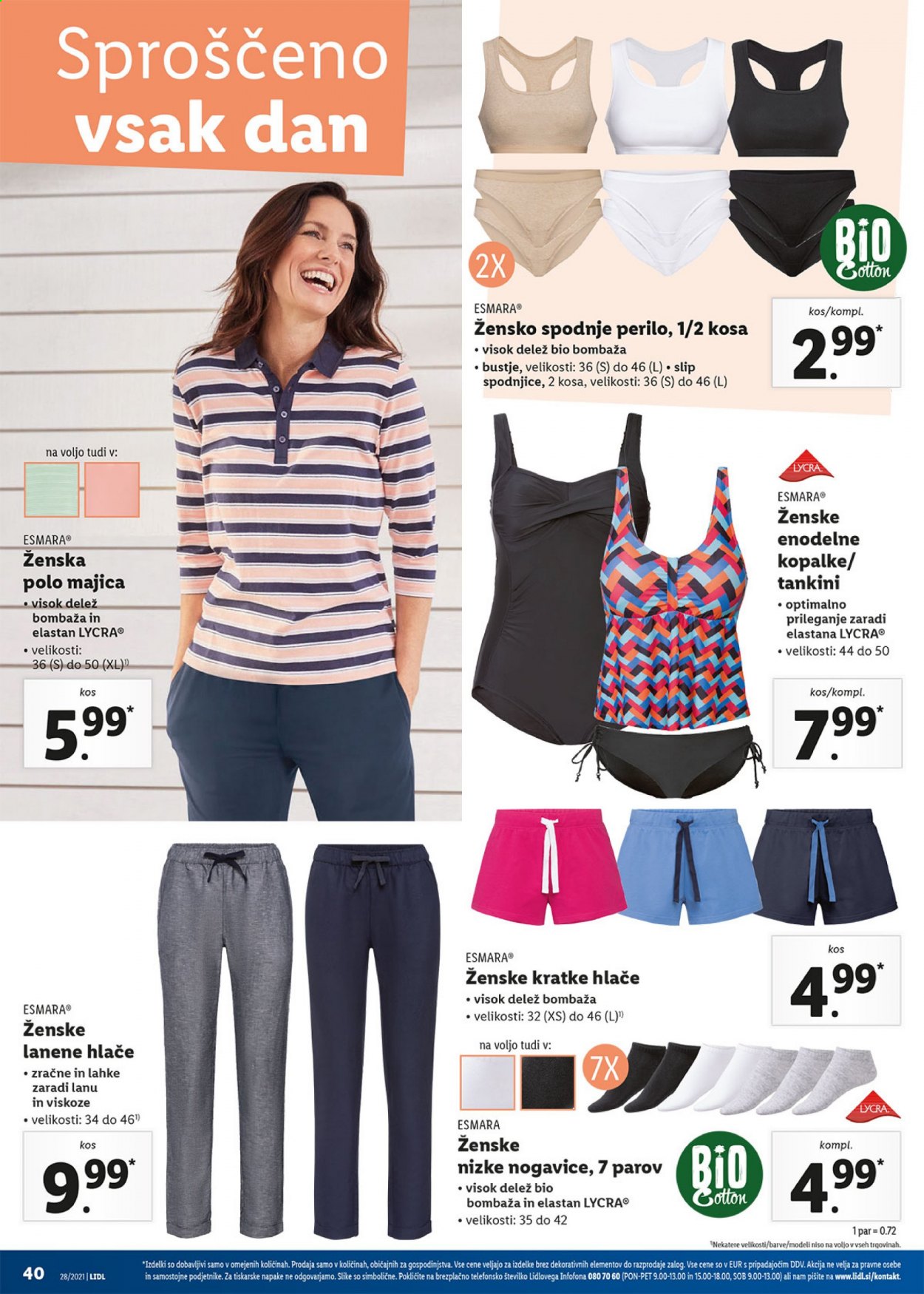 Lidl katalog - 15.7.2021 - 25.7.2021. Stran 40