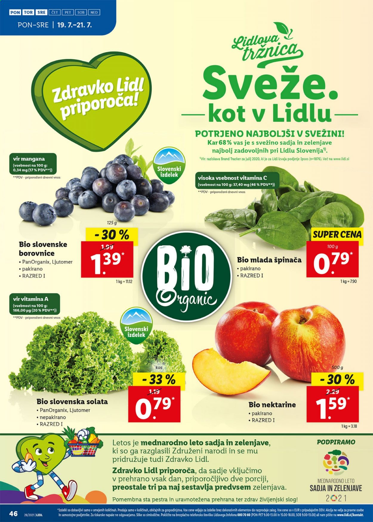 Lidl katalog - 15.7.2021 - 25.7.2021. Stran 46