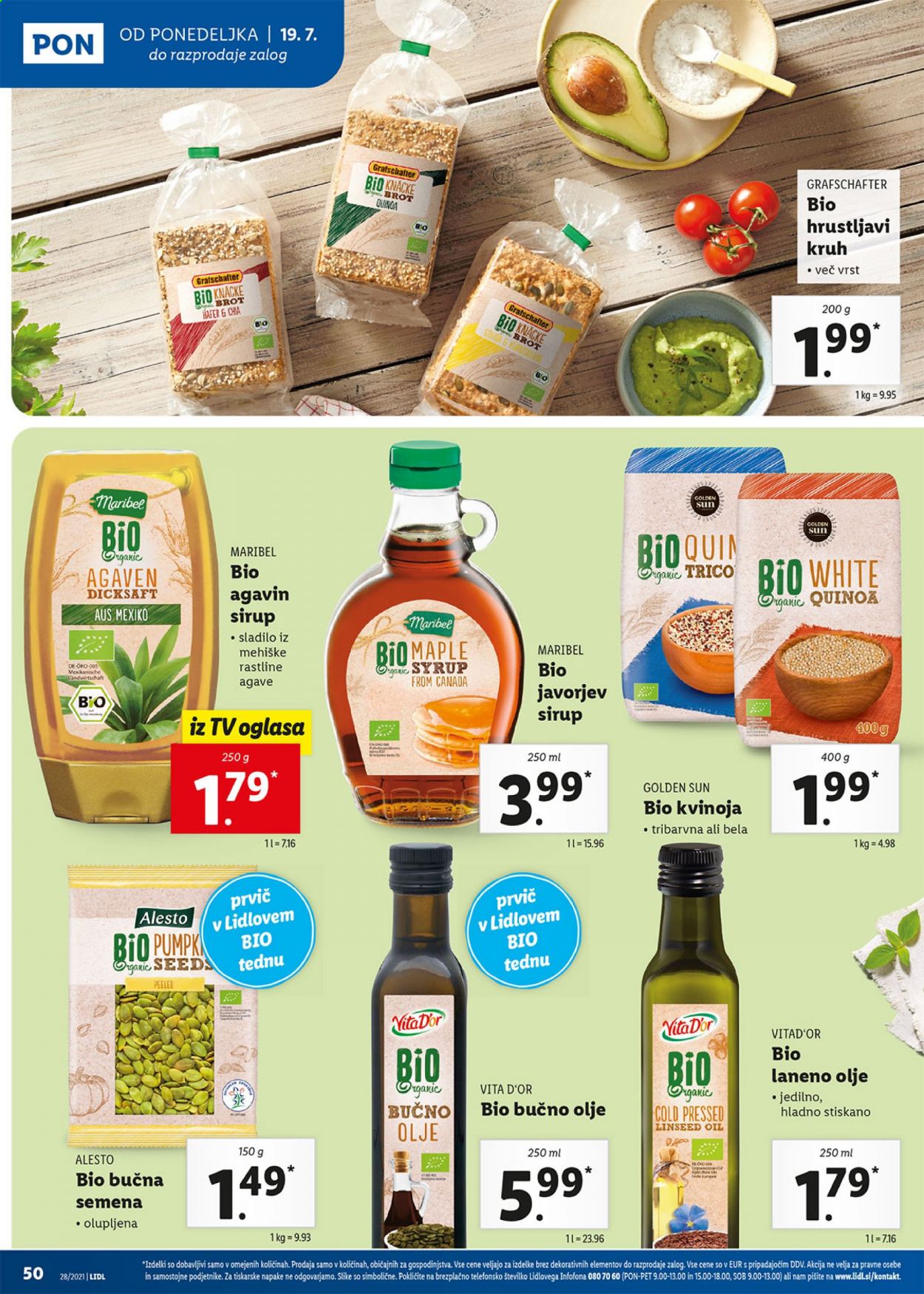 Lidl katalog - 15.7.2021 - 25.7.2021. Stran 50