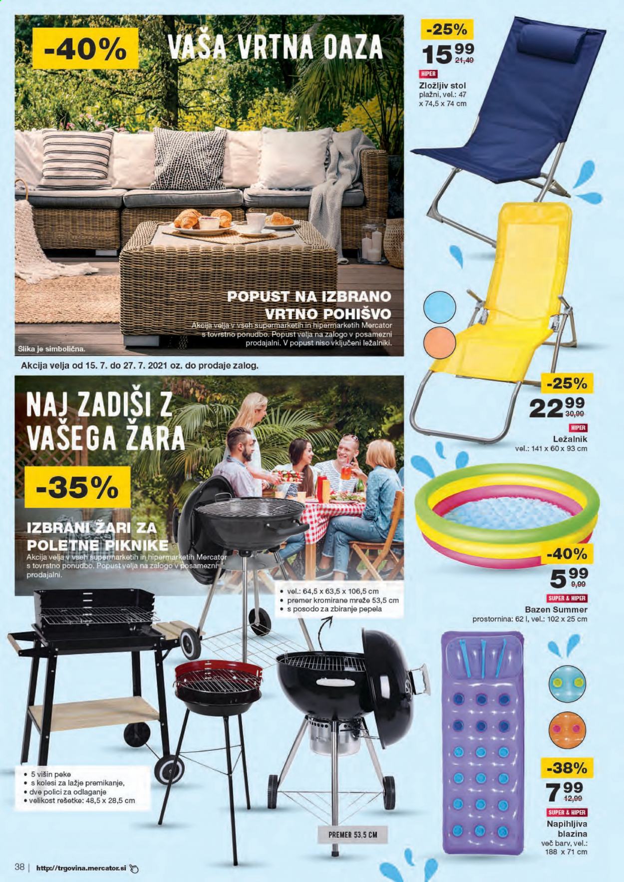 Mercator katalog - 15.7.2021 - 21.7.2021. Stran 38