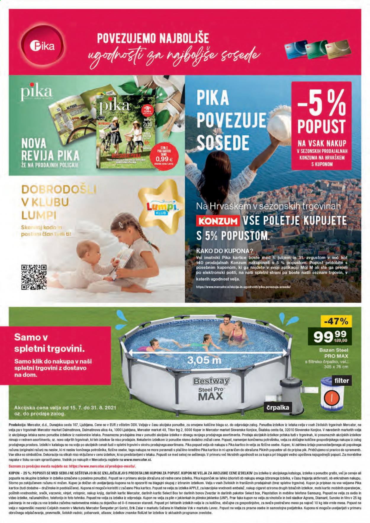 Mercator katalog - 15.7.2021 - 21.7.2021. Stran 40