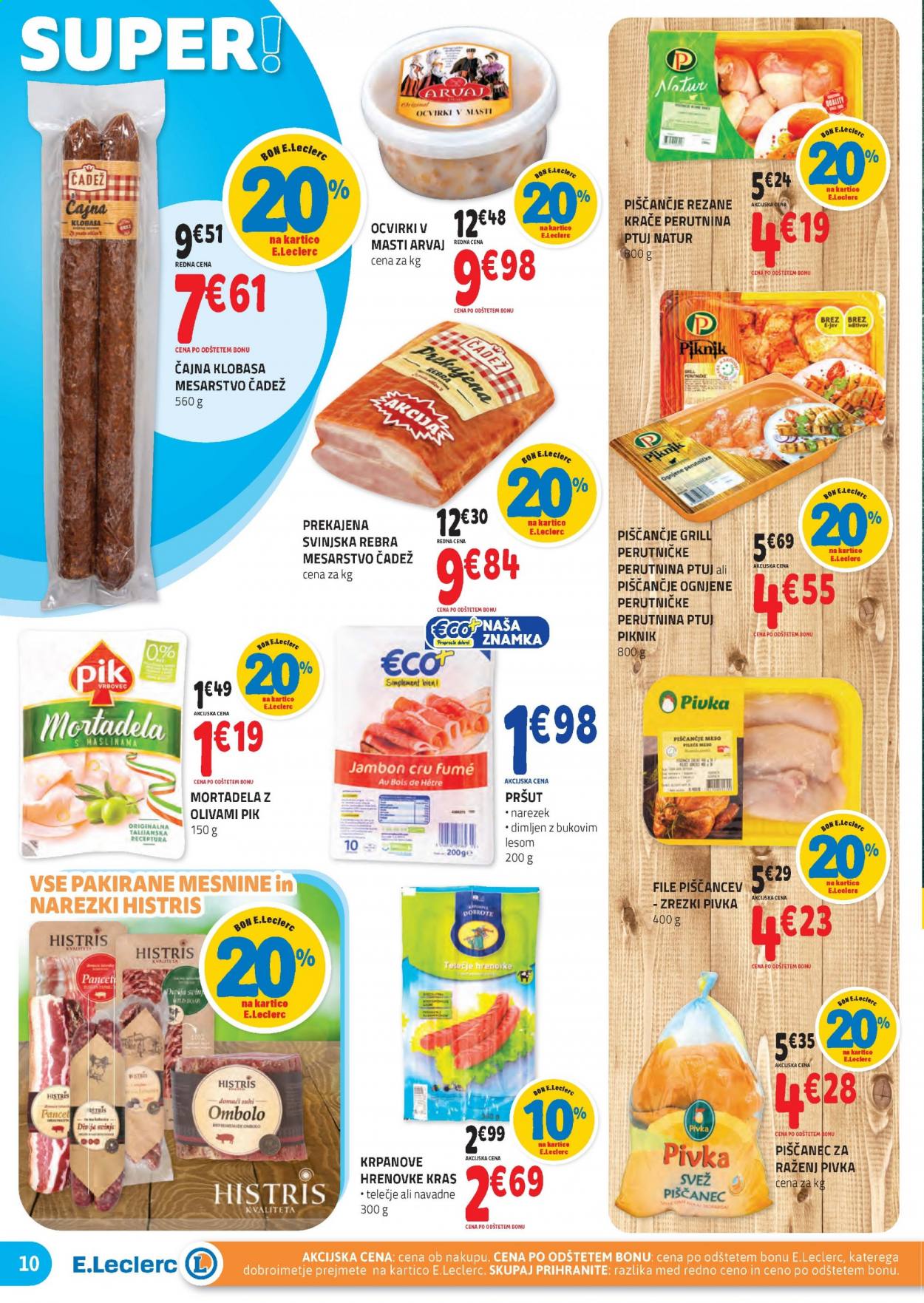 E.Leclerc katalog - 14.7.2021 - 24.7.2021. Stran 10